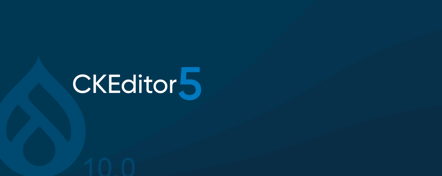 CKEditor5 integrazione drupal