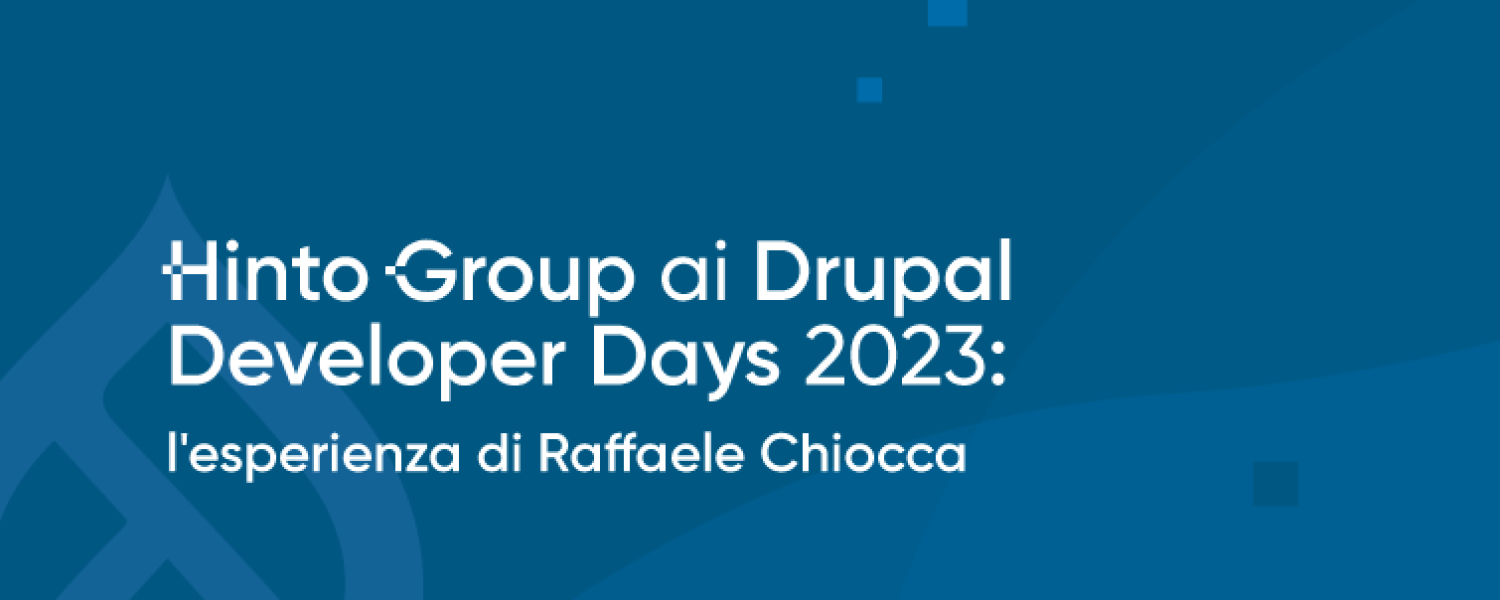 Hinto ai Drupal Developer Days 2023