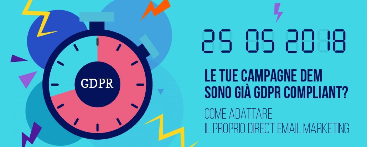 GDPR: Come adattare Il proprio Direct Email Marketing