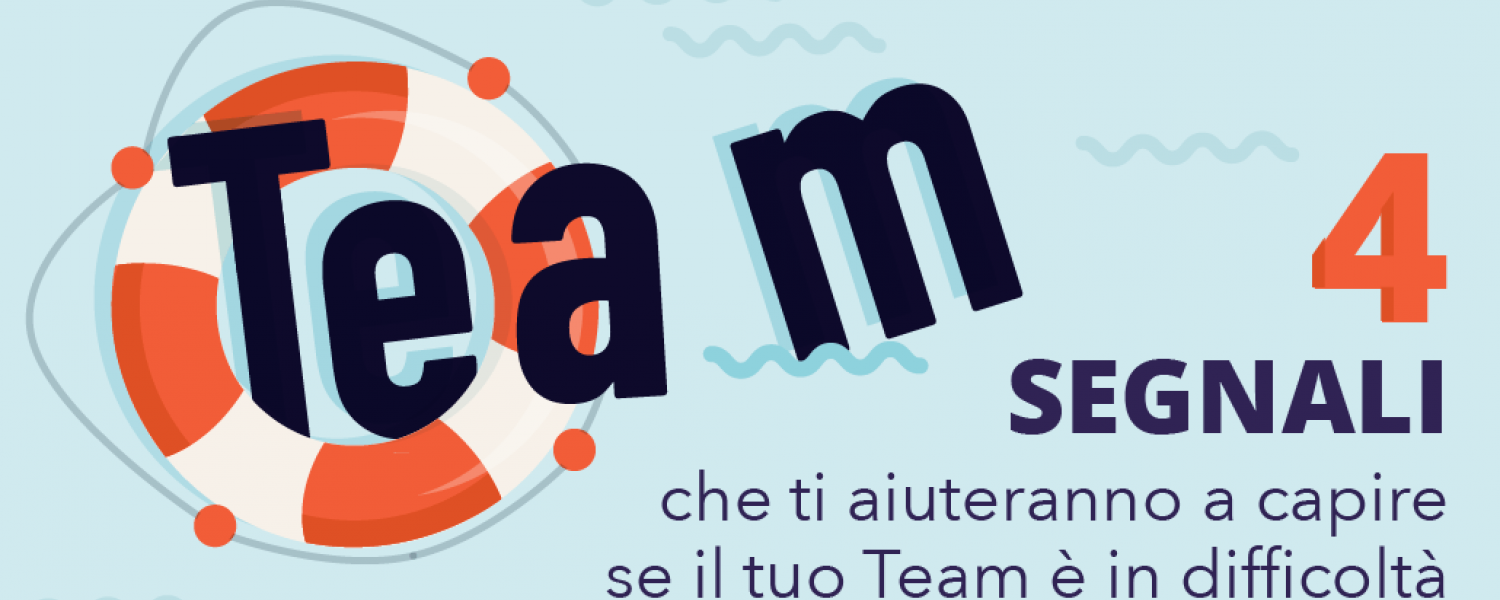 4 Segnali per capire se il tuo Team è in difficoltà